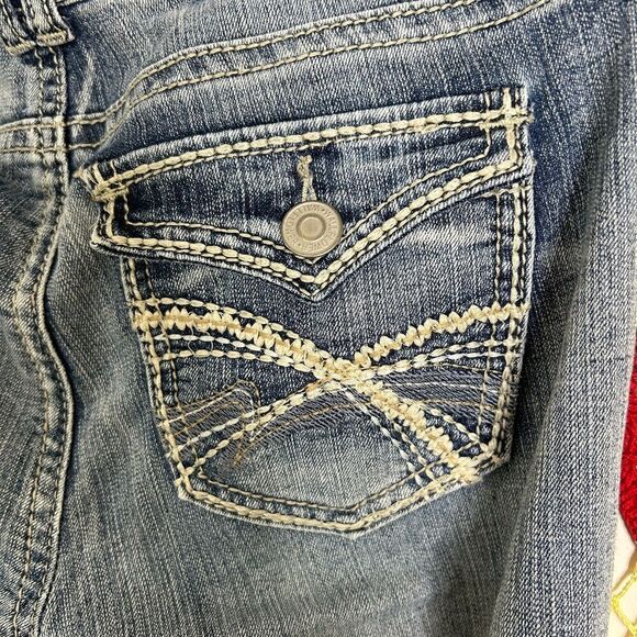 Wallflower Blue Flare & Wide Leg Jeans - Picture 15 of 16